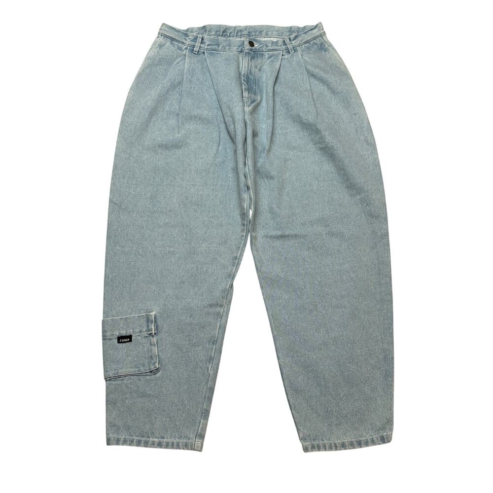 Gosha Rubchinskiy SS18 Carpenter Work Pants Wide Leg Denim Men M Streetwear